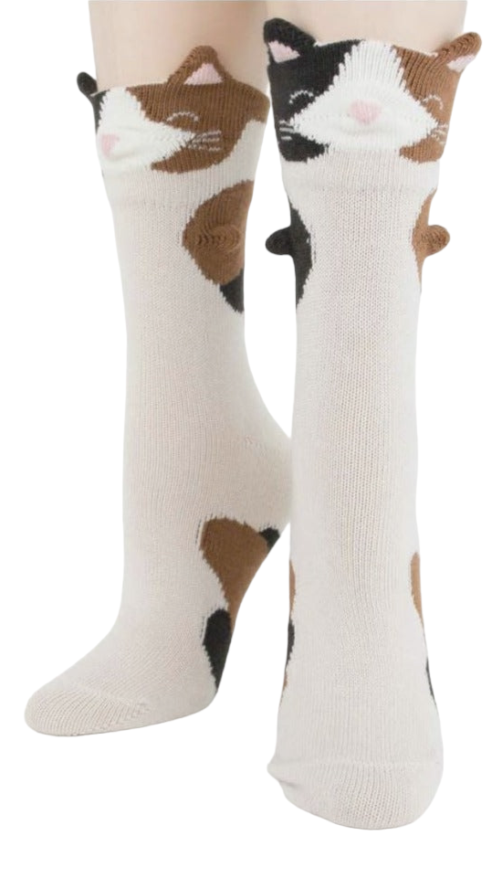 Calico Cat 3D Women's Socks