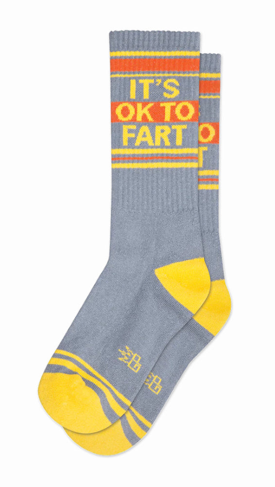 It’s OK To Fart Unisex Gym Socks