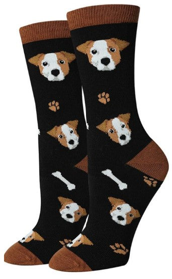 Jack Russell Unisex Crew Socks