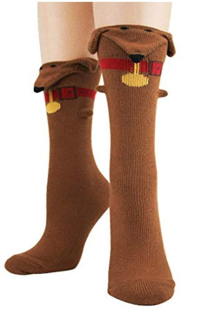Dachsund 3D Women's Socks