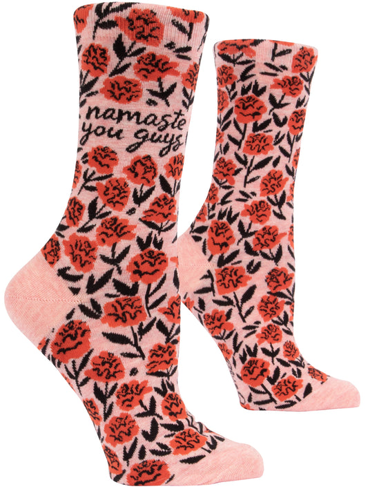 Namaste You Guys Women's Crew Socks