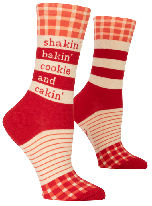 Shakin', Bakin' Women's Crew Socks