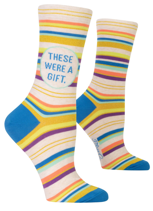 These Were a Gift Women's Crew Socks