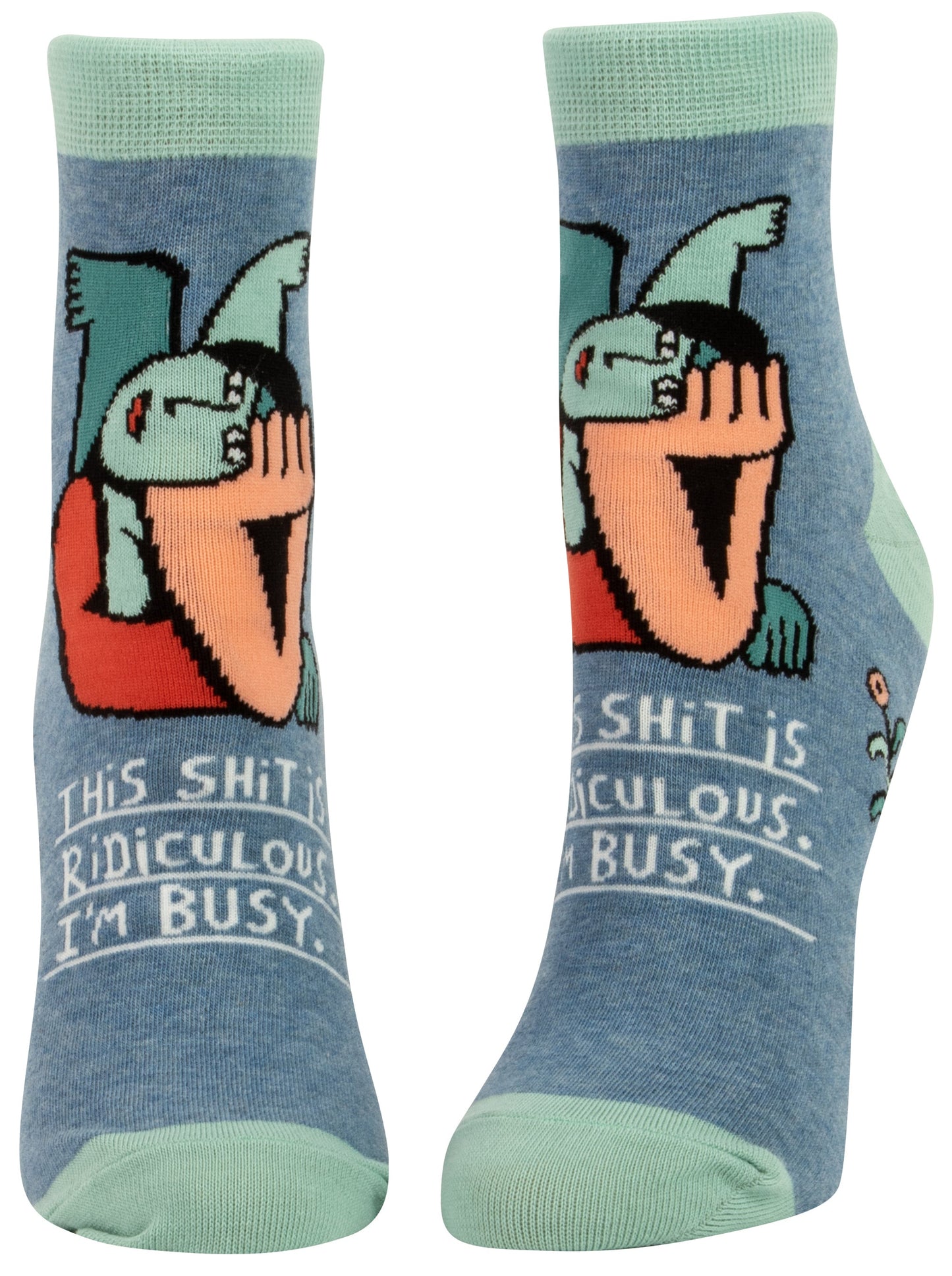 This Shit is Ridiculous. I'm Busy. Women's Ankle Socks