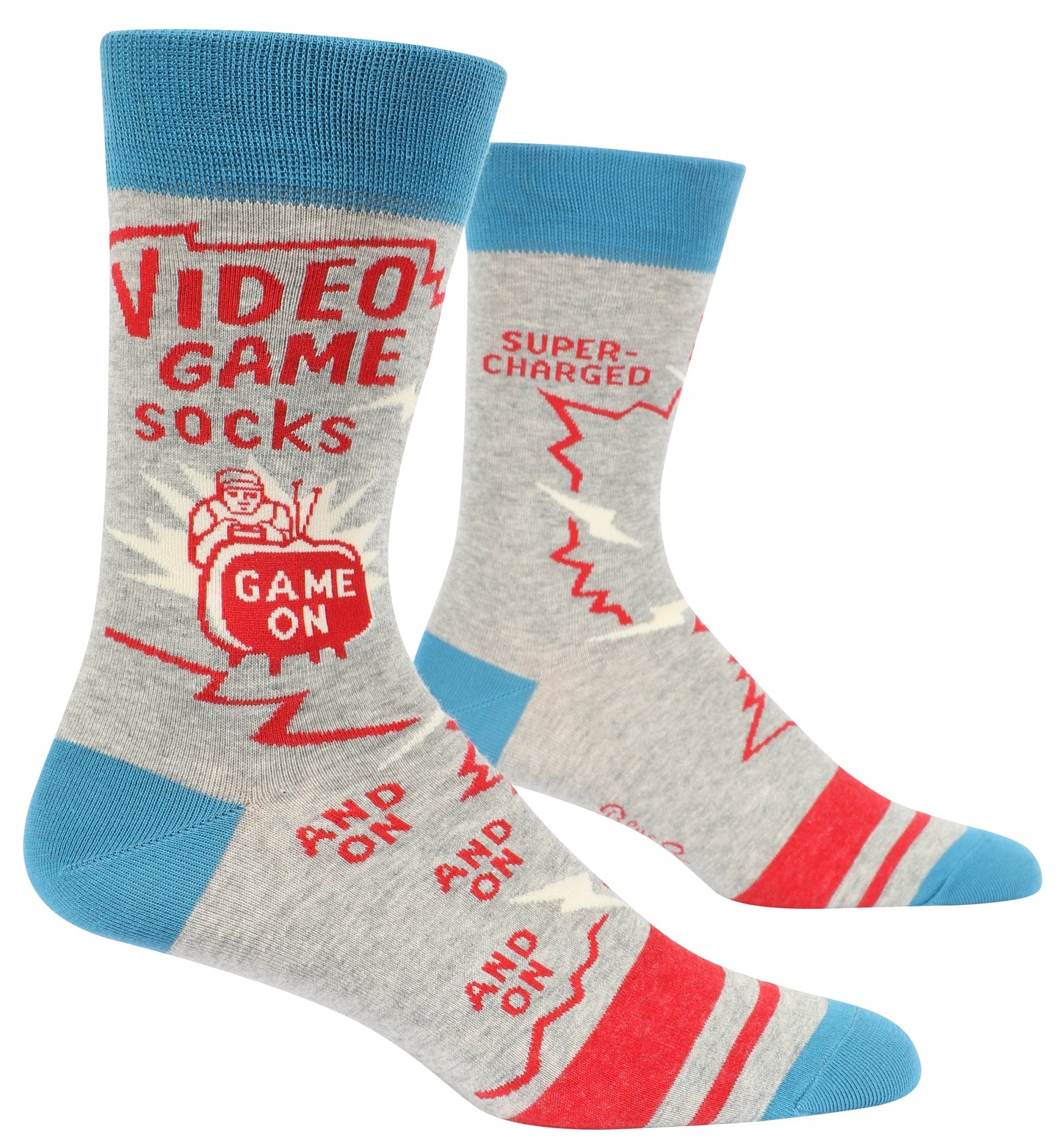 Video Game Socks Men's Crew Socks