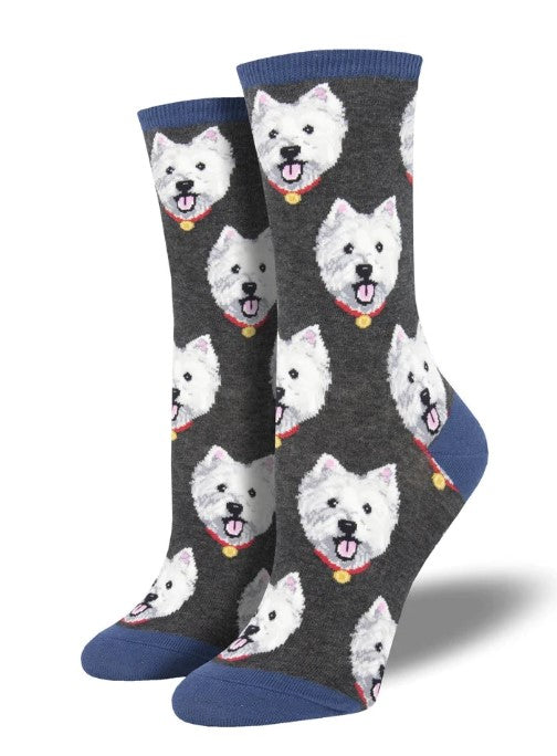 Westies Women's Crew Socks