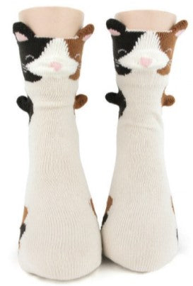 Calico Cat 3D Youth Socks