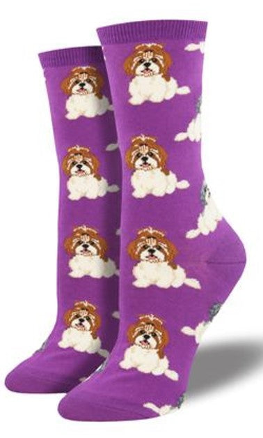 Shih Tzu Not Women's Crew Socks