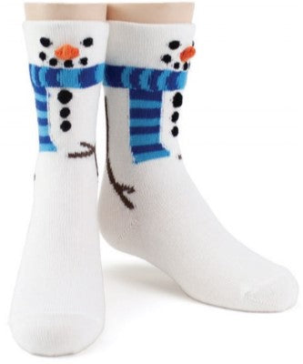 Snowman 3D Youth Socks